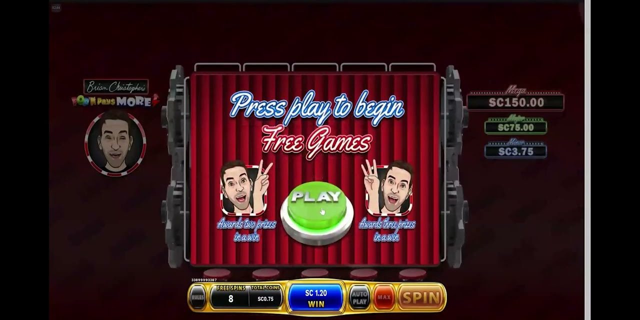 Chumba Sweepstakes Casino: Brian Christopher’s Pop’n Pays MORE Nice Win #chumbacasino