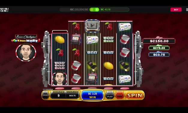 Chumba Sweepstakes Casino: brian christophers popn pays more #chumbacasino #brianchristopher
