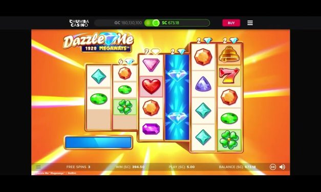 Chumba Sweepstakes Casino: DazzleMe Big Win