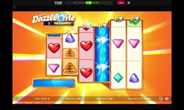 Chumba Sweepstakes Casino: Dazzle Me Big Win