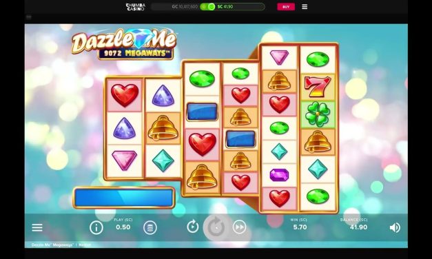 Chumba Sweepstakes Casino: Dazzle Me Big Win