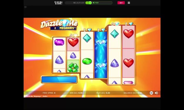 Chumba Sweepstakes Casino: Dazzle Me Big Win