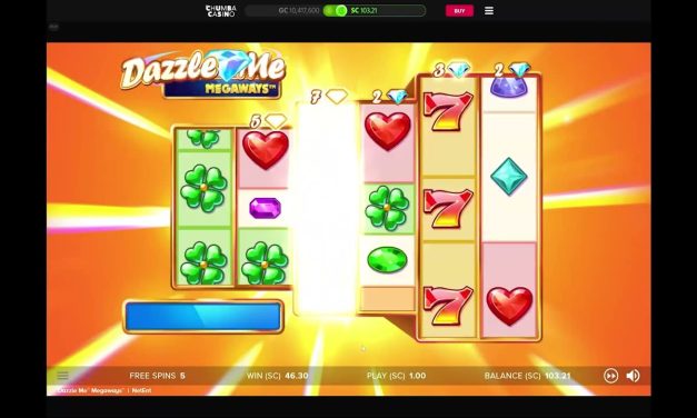 Chumba Sweepstakes Casino: Dazzle Me Big Win