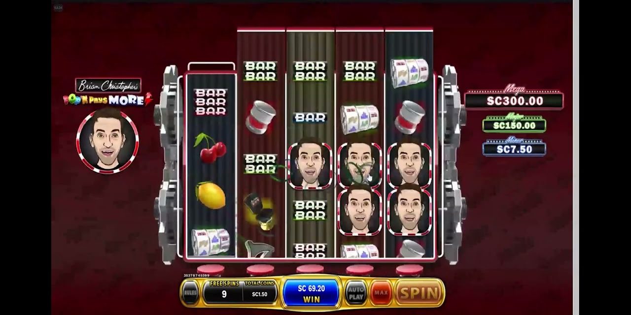 Chumba Sweepstakes Casino: Brian Christophers Popn Pays More Nice Win #chumbacasino